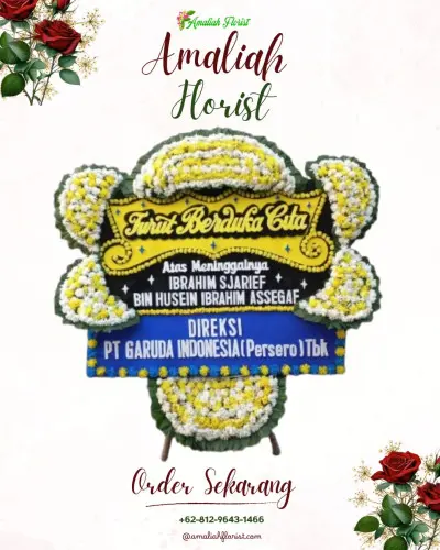 Papan Bunga Duka di Cangkiran